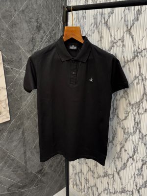 Sale.CALVIN.Klein.Imported.Polo.Neck.Tshirt.
