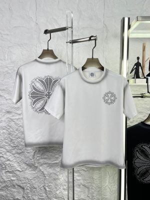 CHROME HEARTS WHITE PREMIUM BACKPRINT TSHIRT