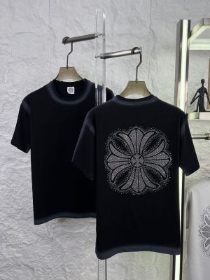 CHROME HEARTS BLACK PREMIUM BACKPRINT TSHIRT