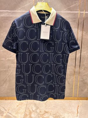 GUCC_I GG NAVY BLUE PREMIUM IMPORTED POLO