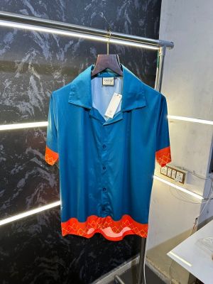 SALE Gucc_i Bowling Graphic Print Shirt Store article  ( No Return No Exchange On This Product )