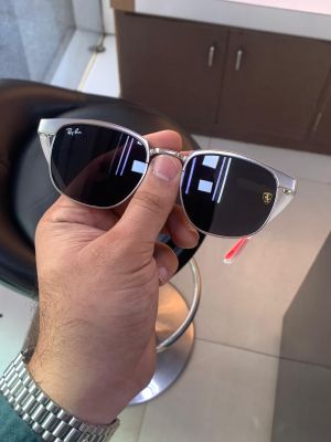 Rayban 03 silver black white