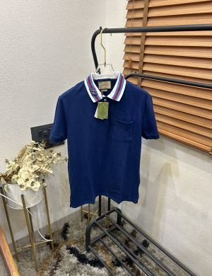 Gucc_i GG Collor Embroidered Imported Very Premium Polo T-shirt