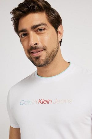 Calvin Klei_n Printed Premium Round Neck T-shirt