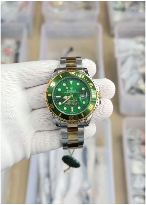 Role_x Oyster perpetual Submarine 2Ton-Gold-Green