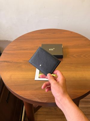 MONT_BLANC_PREMIUM_LEATHER_WALLET_WITH_OGBOX_CARDS_DUSTBAG_TAGS_ETC_F212