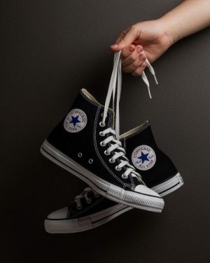 Convers Women All Star High Canvas Black