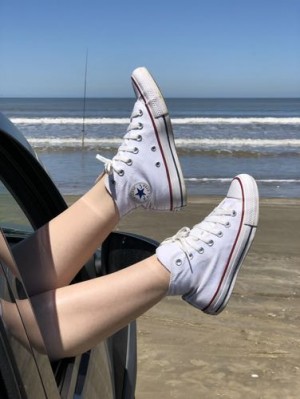 Convers Women All Star High Canvas White