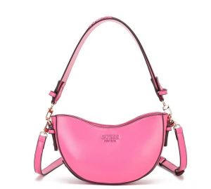 _Guess_sarita_top_zipper_shoulder bag with og box(222-pink)