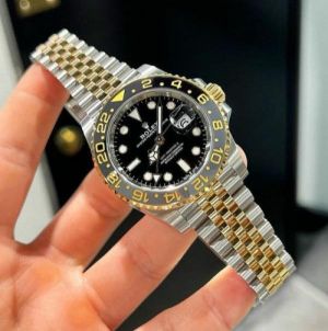 ROLE.X GMT MASTER GOLD TWO TONE BLACK 003