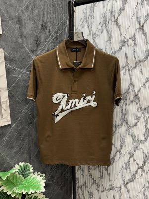 Sale.AMIRI.IMPORTED.FRONT.HEAVY.PATCH.VERY.PREMIUM.POLO.NECK.TSHIRT