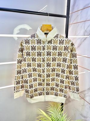 Amir i Imported White Super Premium Zipper Jacket WHI-M-1256