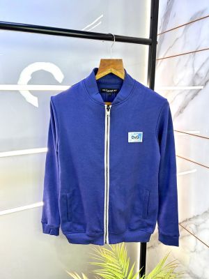 Dolce & Gabban a Imported Blue Super Premium Zipper Jacket F2137-BLUE-M