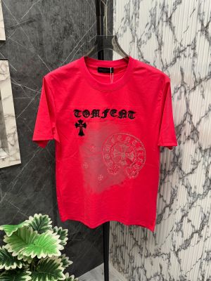 Sale.CHROME.HEARTS.100%.IMPORTED.FRONT.STONE.WORK.VERY.PREMIUM.ROUND.NECK.TSHIRT.