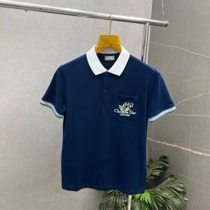 Dio_r Blue Premium Polo Neck Tshirt 470