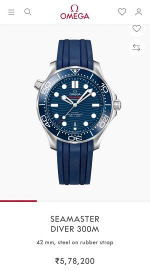 Omeg_a seamaster diver 300M automatic
