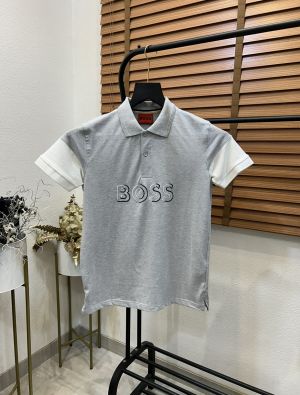 Hugo Bos_s Printed Premium Imported Polo T-shirt