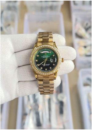 Role_x Oyster perpetual Day Date Diamond 40 Battery - J1445