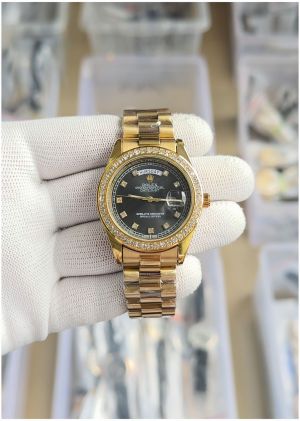 Role_x Oyster perpetual Day Date Diamond 40 Battery - J1447