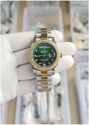 Role_x Oyster perpetual Day Date Diamond 40 Battery - J1448