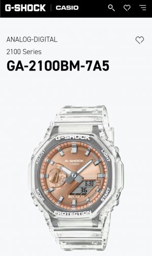 CASIO GSHOCK GM2100