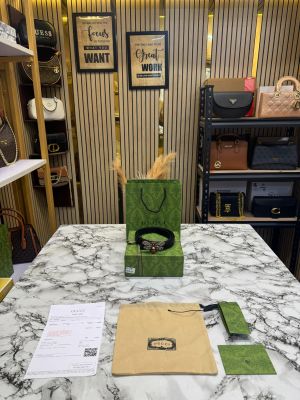 Gucc_i Bee Buckle Belt With Box Dust Bag And Carry Bag (8-2)