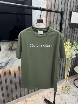 Sale.Calvin.klein.Imported Knitted Fabric Front Embossed Printed Very Premium Round Neck Tshirt 