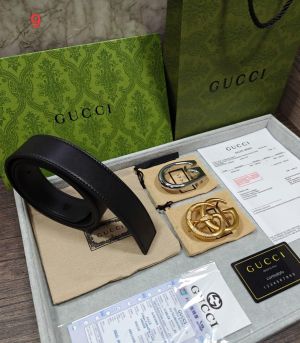 GUCCI_PREMIUM_DOUBLE_BUCKLE_BELT_COMBO_WITH_OGBOX_CARRYBAG_ETC(EA17)