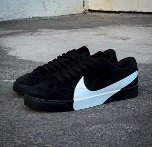 Nik.e Blazer City Low LX Black White 