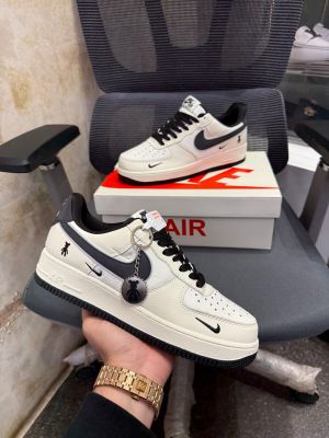 Nik.e Air Force 1 07 Violent Bear Joint Linen Being Black