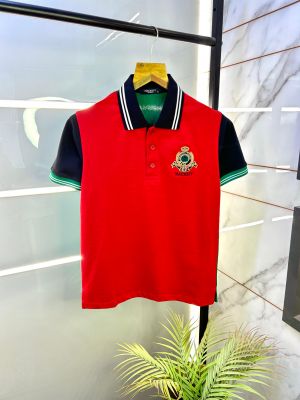 Hacket t Red Polo Premium Collar Neck T-shirt F2827-RE