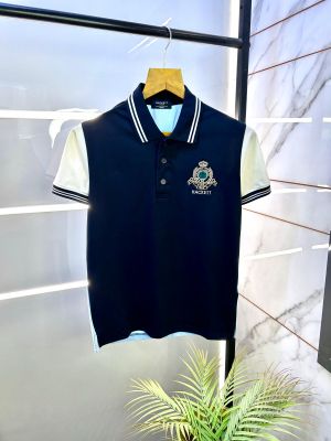 Hacket t Navy Polo Premium Collar Neck T-shirt F2827-NY