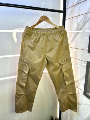 Zar a Imported Brown Linen Blend Super Premium Joggers F2941-BR