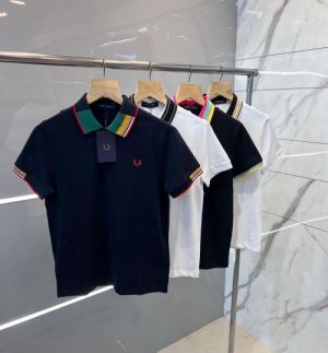 FRED PERRY NAVY BLUE PREMIUM COLLAR POLO