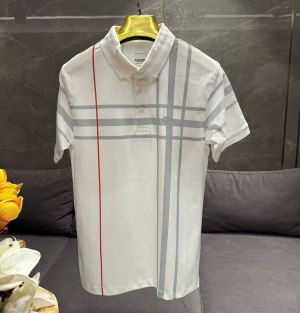 BURBERR_Y WHITE PREMIUM IMPORTED POLO