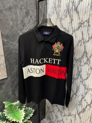 .Hackett.Aston.Martin.Imported.Front.Embroidery.Very.Premium.Full.Sleeves.Tshirt.CS115