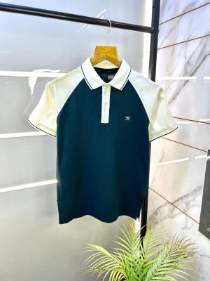 Hacket t Dark Green Polo Premium Collar Neck T-shirt F2758-DGR