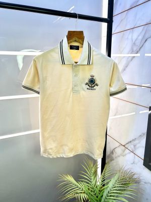 Hacket t Cream Polo Premium Collar Neck T-shirt F2827-CR