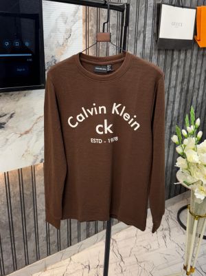 Calvin.Klein Imported Front Embossed Very Premium Full Sleeves Tshirt MR135
