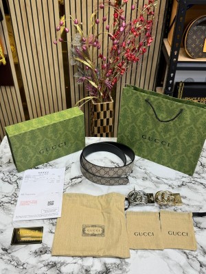 GUCC_I BELT COMBO PREMIUM QUALITY WITH OG BOX DUST BAG CARRY BAG G 2