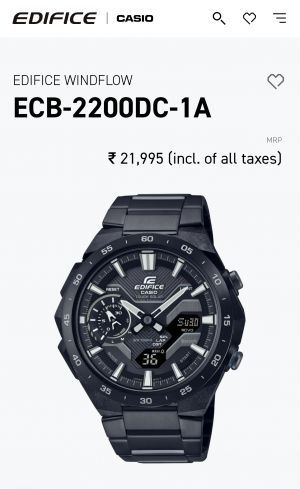 Casio Edifice Ecb-2200DC