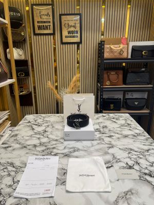 Ysl Yves Saint Laurent Premium Quality Belt With Box Dust Bag Including Carry Bag (29-2)