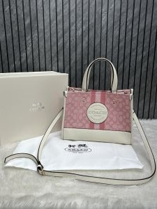 Coach_Dempsey_Pink_CarryAll_With_OriginalBox_DustCover_Premium