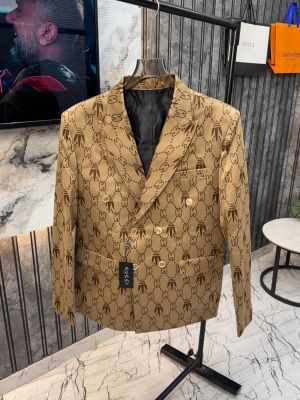 GUCCI.ADIDAS.100%.IMPORTED.SOFT.JAQUARD.FABRIC.ALL.OVER.PRINTED.VERY.PREMIUM.BLAZER.WITH.PACKAGING.MR142