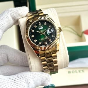 _Rolex_Day_Date_Gold_Green