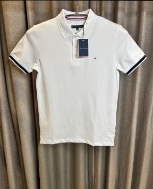 TOMMY HILFIGE_R WHITE  PREMIUM CLASSIC POLO