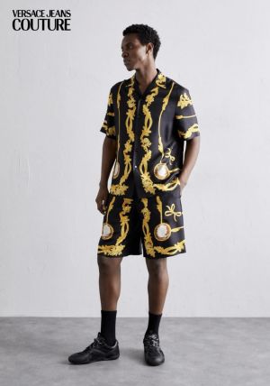 Versac_e Couture Imported Printed Extra Premium Cord Set (DN 523)