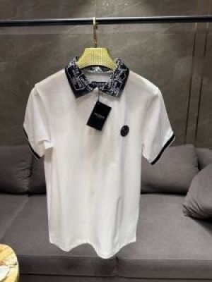 BALMAI_N WHITE BLACK PREMIUM COLLAR POLO