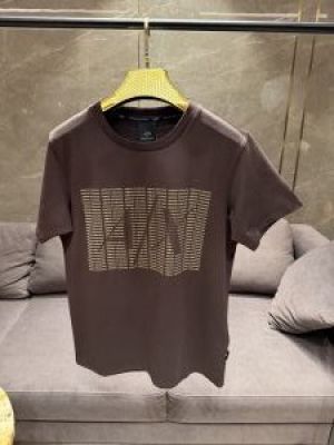 ARMAN_I EXCHANGE MONOGRAM BROWN FRONT PRINTED TSHIRT