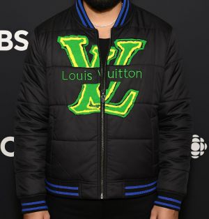 Louis.Vuitton. 100% Imported Front Back Printed Premium Puffer Jacket.CS167